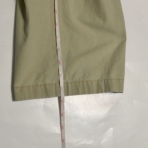 LL Bean Mens Cargo Pants 35X32(30) Tan  Sunwashed Canvas Straight Leg Distressed - Picture 9 of 11
